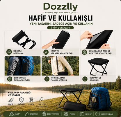 Portatif Taşınabilir Tabure